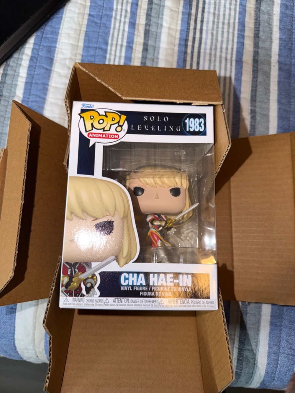 Cha hae in Funko Pop solo leveling